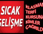 KLASMAN TERFİLERİ