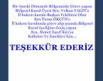 TEŞEKKÜR EDERİZ…